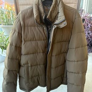 Calvin Klein Brown Puffer Jacket